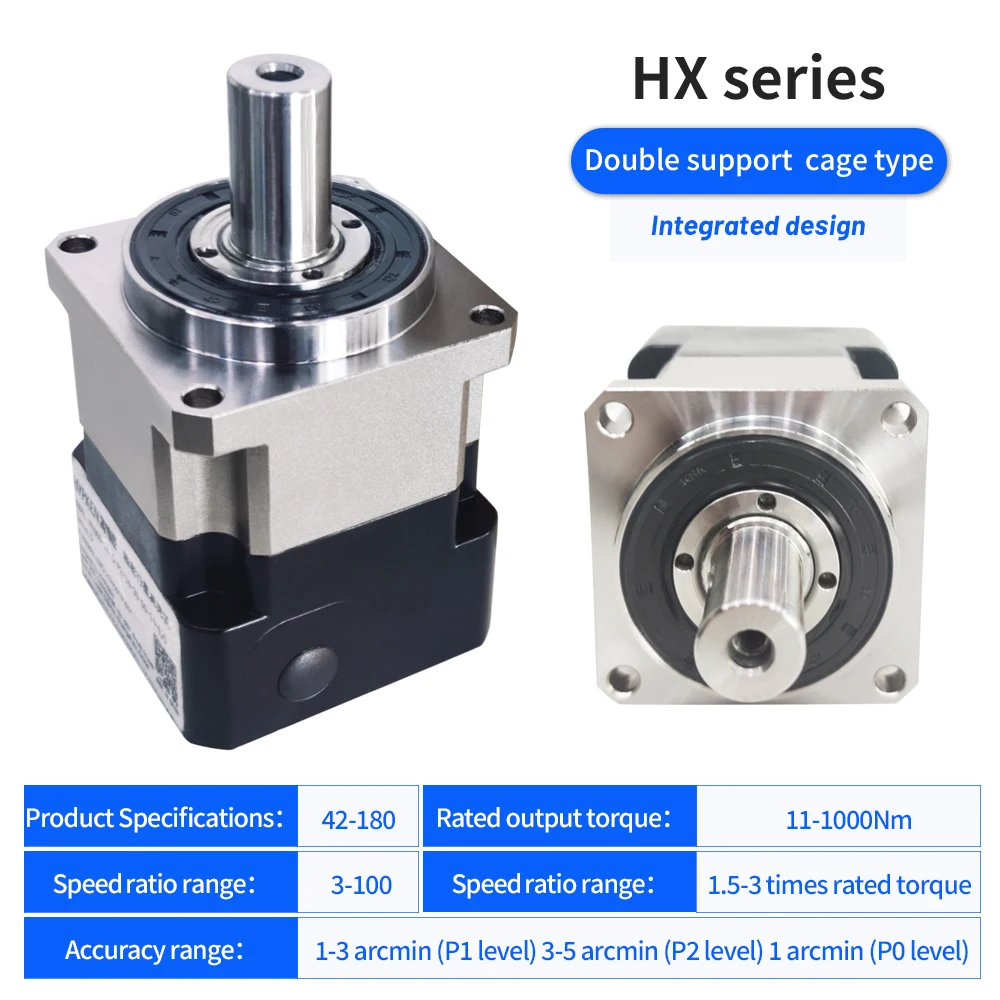 High Performance Planetary Gear Motor Precision Speed Gearbox Square Flange Series Planetary Reducer