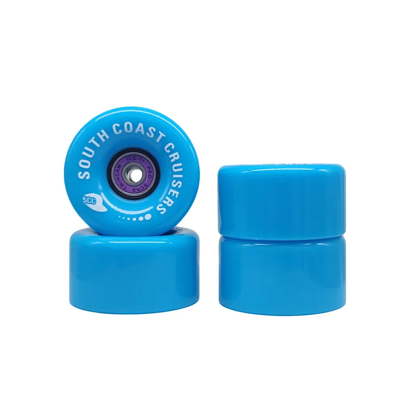 65*35mm 85A dwurzędowe łyżwy koła dla dwe linie Skating opony do wewnątrz na zewnątrz ulicy drogowego 65mm 35mm ABEC9 608 łożyska 8 sztuk