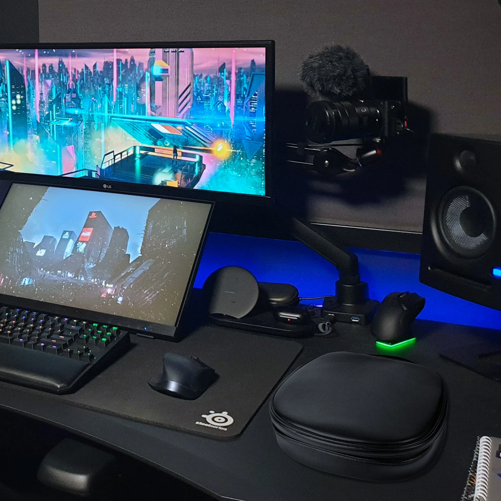 حقيبة سماعات الرأس Geekria متوافقة مع Turtle Beach، Razer، Corsair، Logitech، Hyperx #6