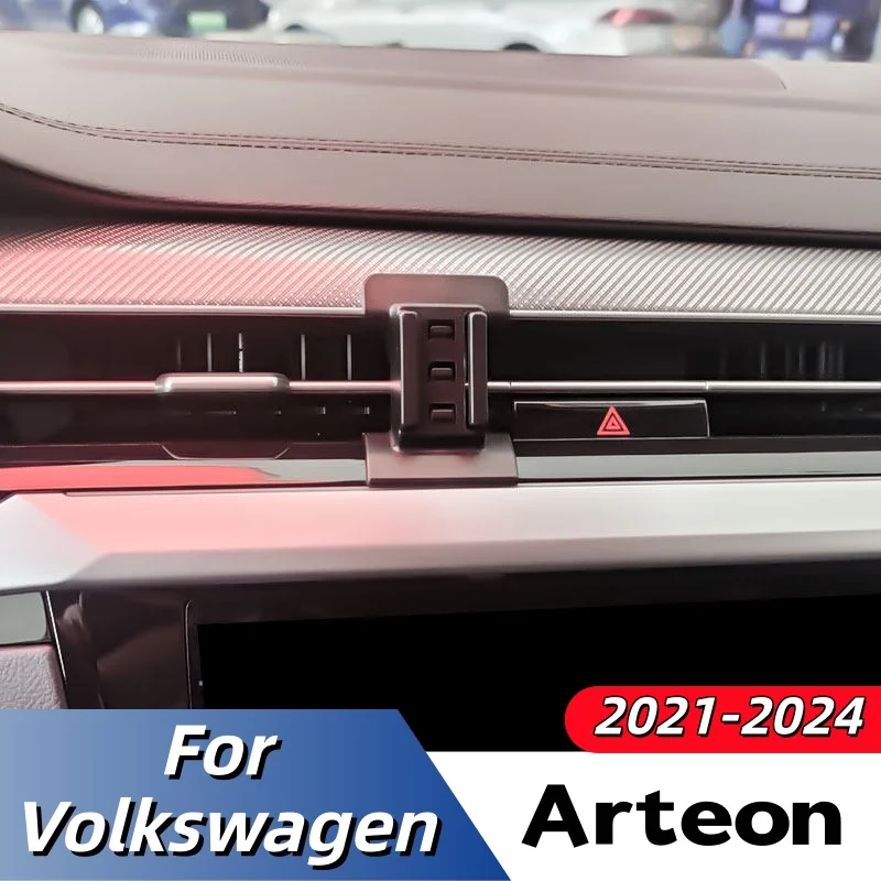 Suitable for Volkswagen 2021-2024 Volkswagen Arteon Car Mount Holder Fixed Navigation Bracket Accessories Car Volkswagen Arteon Mobile Phone Holder