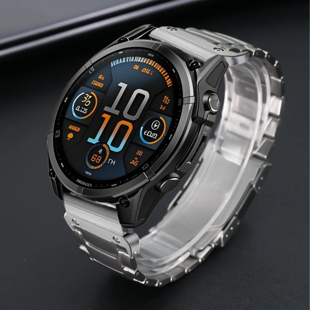 

Titanium Strap for Garmin Watch Enduro 3 2 Tactix 7 Pro Man Bracelet for Garmin Fenix 8 51mm Fenix 7X Pro 51mm 6 Pro 5 Plus Belt