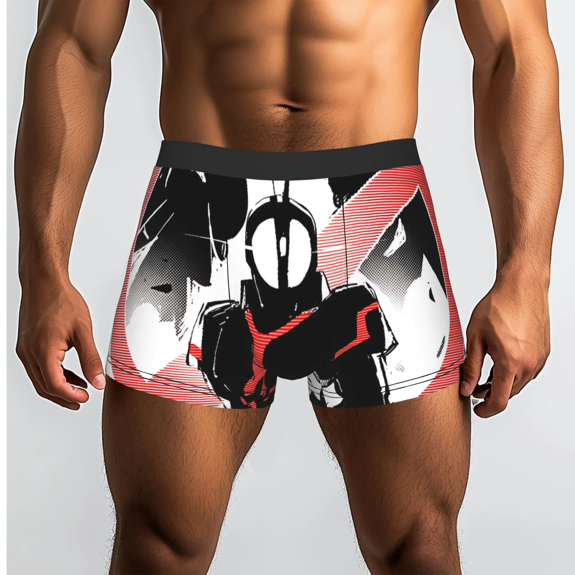 1piece Faiz Kamen Rider Underpants Homme Panties Man Underwear Print Shorts