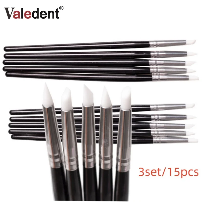 

Dental Resin Silicone Shaping Pen Brush Art Brush Dentistry Composite Cement Porcelain Teeth Shaping DIY Drawing Tool