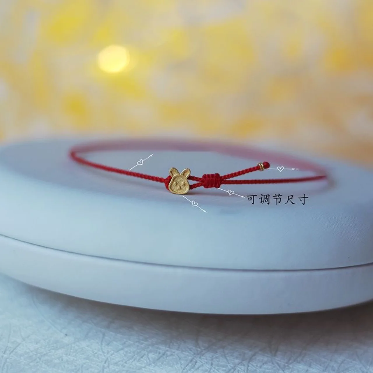 Meetvii Lucky Rabbit Red Rope Bracelets for Women Girl Red Weave Adjustable Bracelets Jewelry Gift Dropshipping