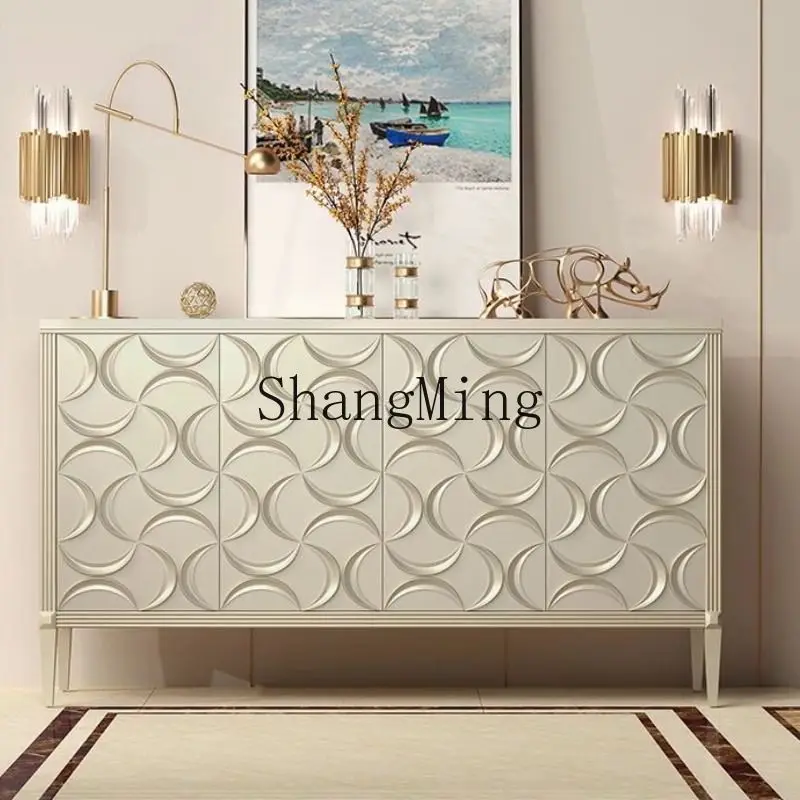 

CL Light Luxury Entryway Cabinet Home Dining Side Living Room Decorative Storage Entryway Hallway Entrance Shoe Cabinet