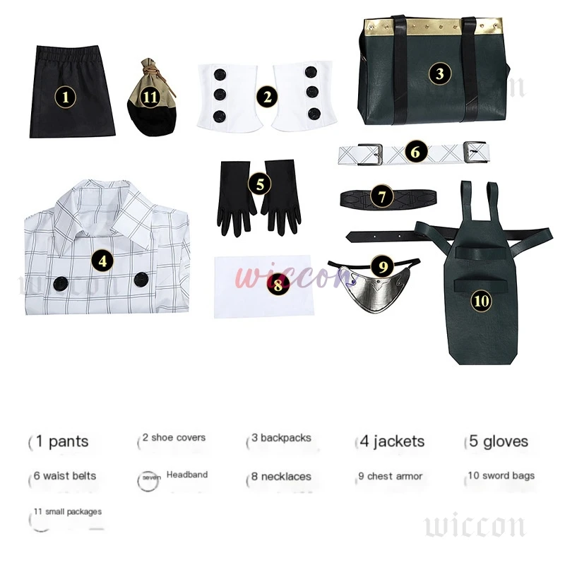 Game Metaphor:ReFantazio Cosplay Costume Will Hero Travelling Boy Captain Backpacks Cos Convention Halloween Christmas Gift