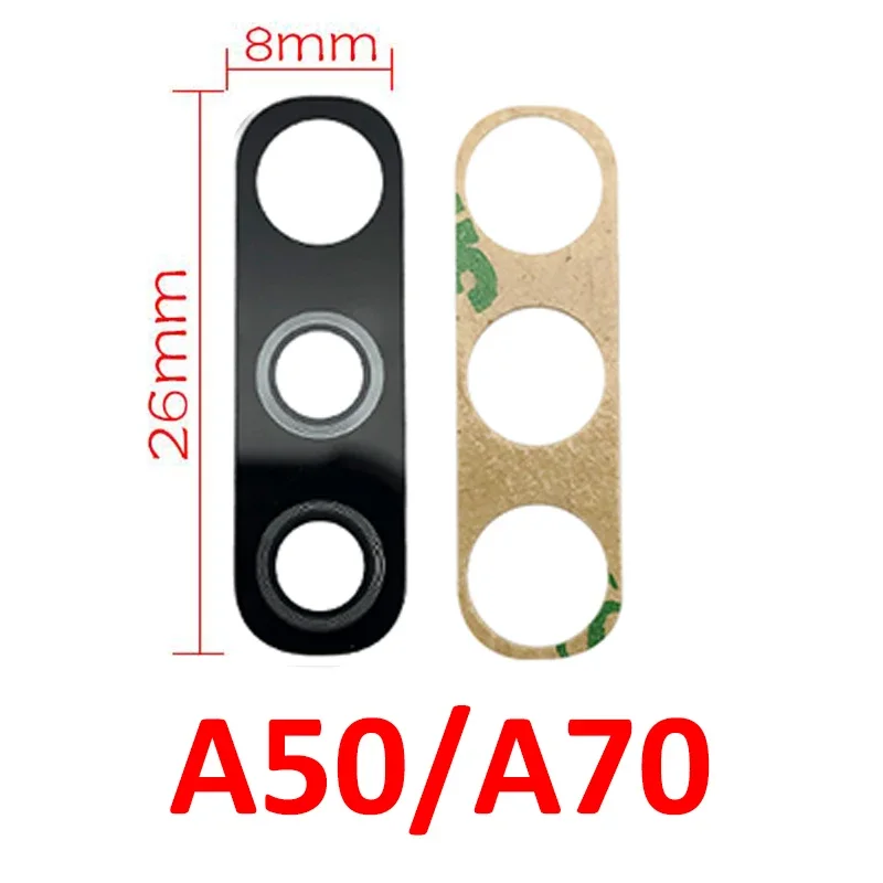 Replacement For Samsung A10 A20 A30 A40 A50 A70 A80 A42 A12 A21 A31S Rear Back Camea Lens Glass With Adhesive