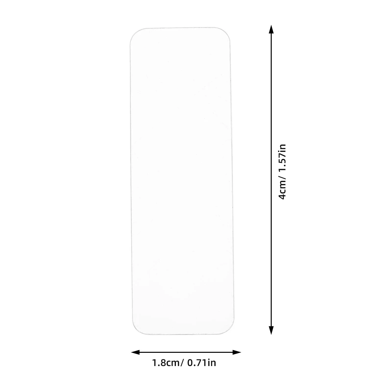 120 قطعة شريط ديكور سيارة الزفاف شفاف لاصق على الوجهين لأزواج الربيع لا يترك علامات على الحائط القابل للإزالة