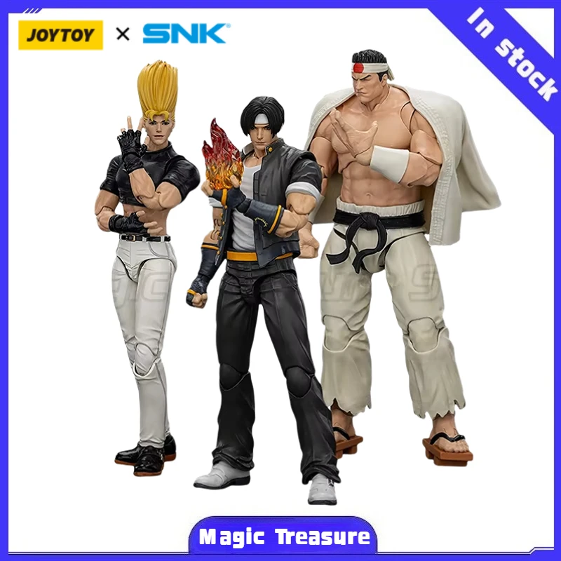 

【MT】JOYTOY 1/18 Action Figur SNK KOF 98UM Hero Team Kyo Kusanagi Goro Daimon Benimaru Nikaido Model Toy Gift Collection