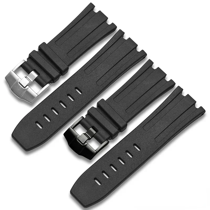 Rubber Watch Strap for Audemars and Piguet Royal Oak Offshore AP 15707 26471 26178 15703 Silicone Men\'s Watch Accessories 28mm