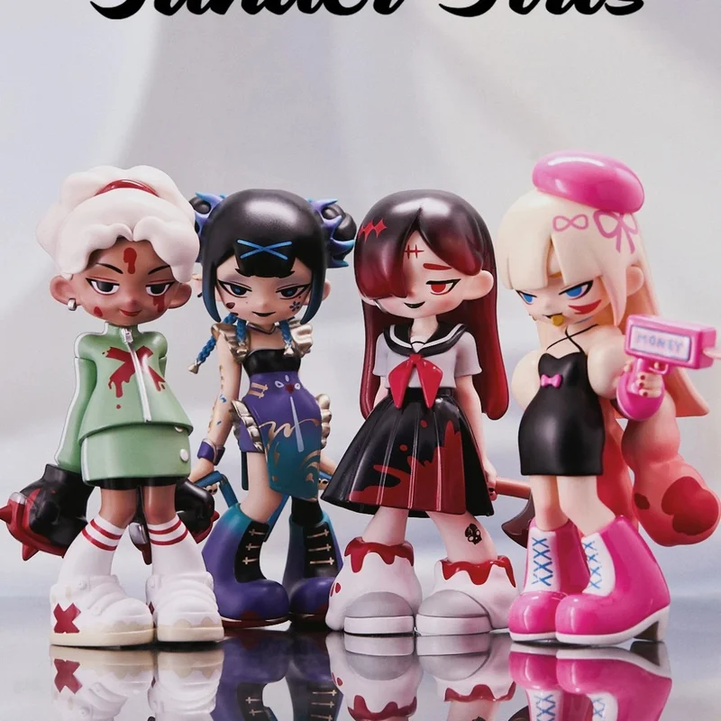 

New Spot Disease Girl Series Second Generation Blind Box Desktop Collection Ornament Trendy Handmade Mysterious Birthday Gifts