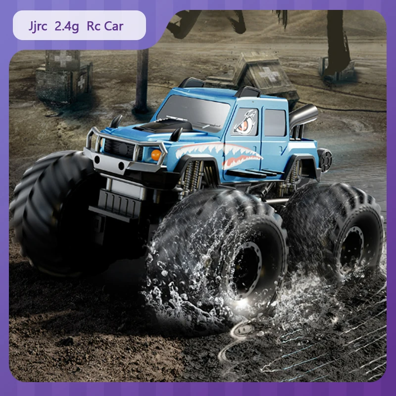 

Jjrc 2.4g Rc Car Amphibious Off-Road Vehicle Waterproof Remote Control 4wd Climbing Remote Control Car Children'S Toy Gift