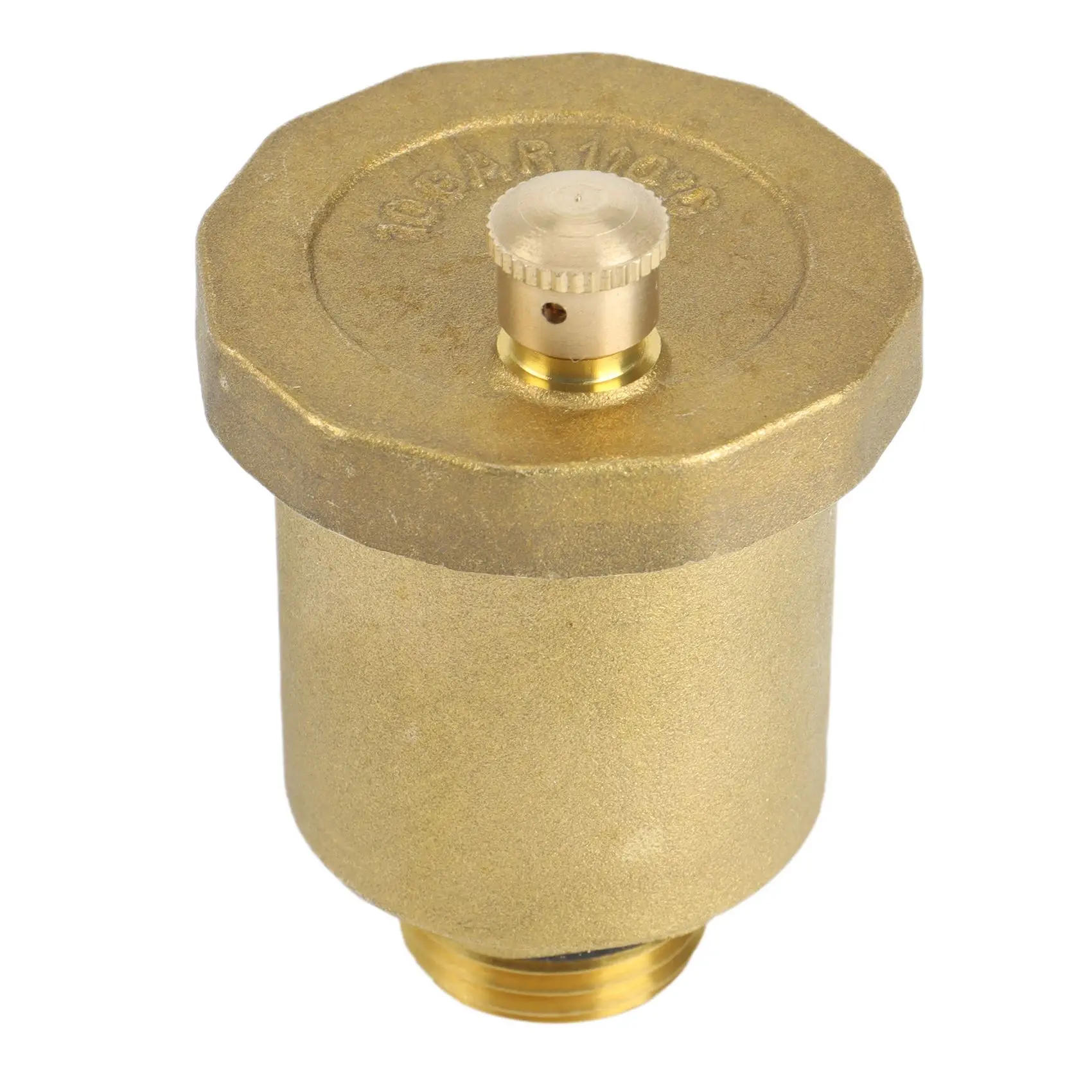 Brass Automatic Air Vent Valve 1/2 inch Male Thread for Solar Water Heater Pressure Relief Valve Tools Air Vent Valve