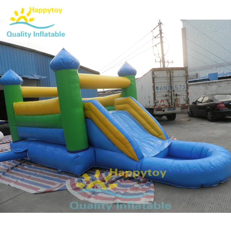 Castillo de salto Comercial de China para niños, Jumpoline Combo, trampolín de aire al aire libre, Tobogán inflable para bebés