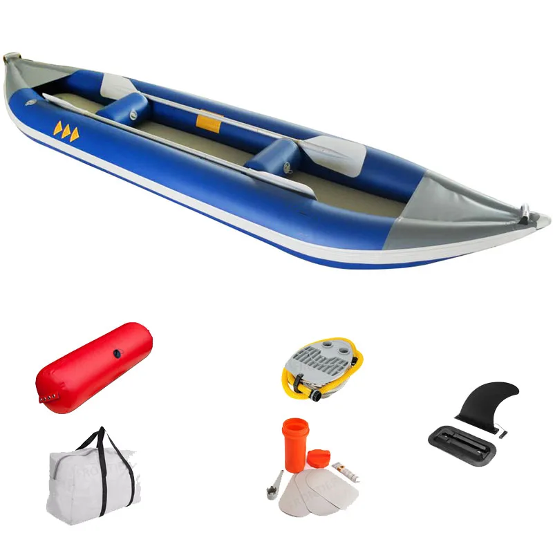 Resistant Inflatable Kayak Hot Sale New Arrival Multi Chambers Whitewater Kayak Drop Stitch Kayak For Sea Ocean