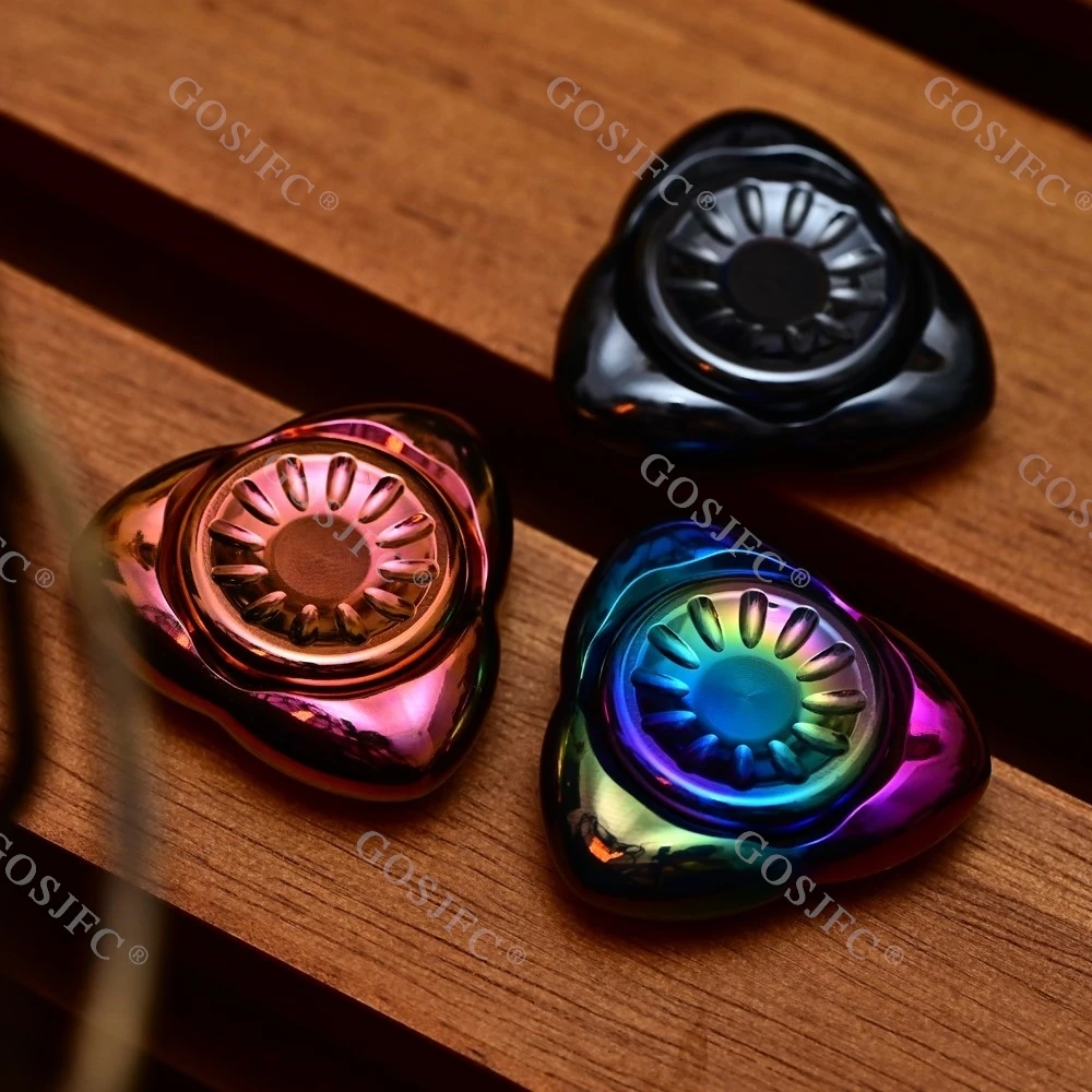 MCZHI EDC フィジェットスピナージャイロステンレス鋼ストレスリリーフおもちゃフィジェットおもちゃ大人のためのジルコニウム