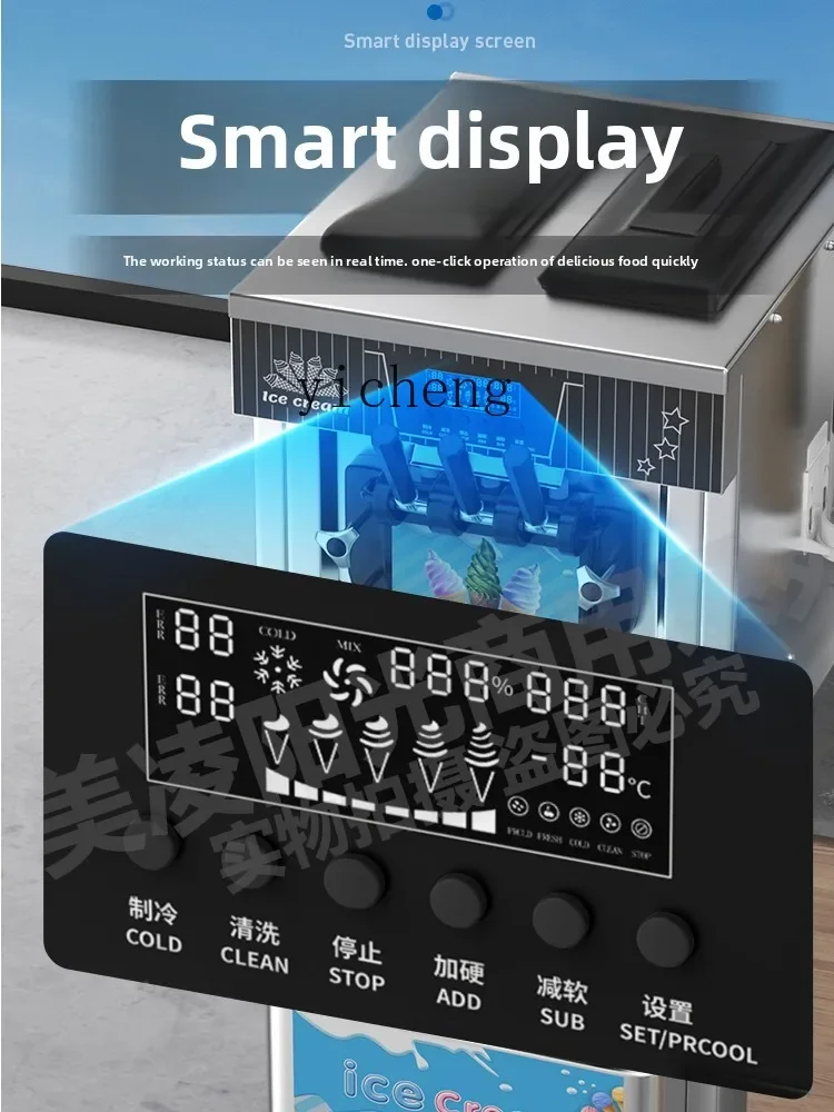new ice cream machine commercial automatic ice cream machine cone crispy ice cream machine