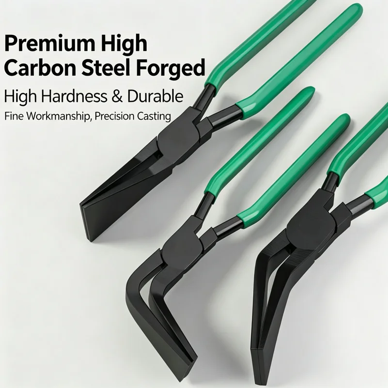 Bending Pliers Metal Sheet Bending Pliers Manual Sheet Clamp Seamer Seaming Pliers Straight Jaw 45° 90° Metal Sheet Bender