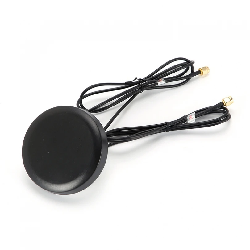 

2 in 1 ABS Car GPS Magnetic Antenna Position Locate Receiver Antennas Signal Booster Stereo Audio Amplifier Navigation Aerial