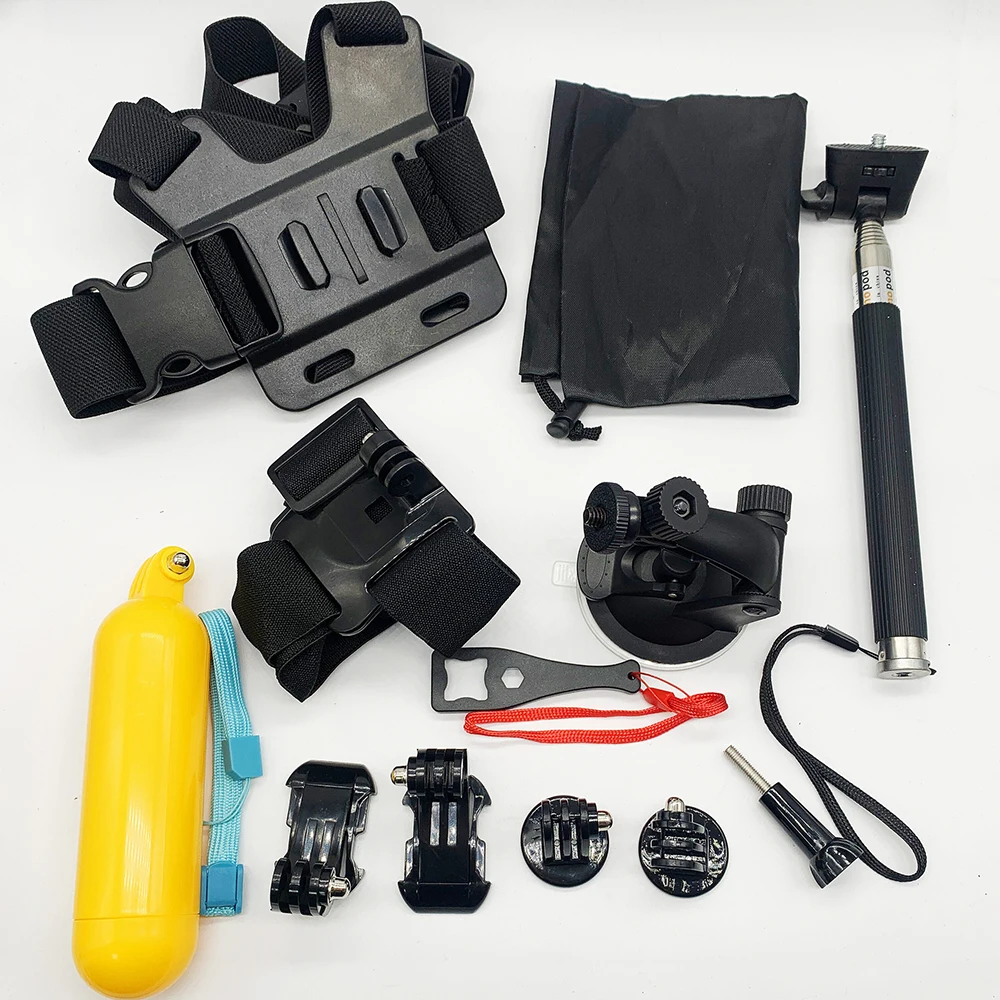 Outdoor Sports Action Camera Accessories Kit For Q44CR Q37CR G9 G9S G9SE S81TR S81ER S60ER S60TR M4OR Q80R H9 H9R H23R