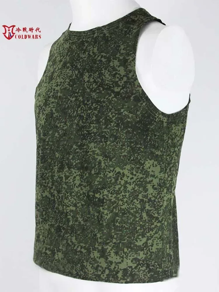 During the Cold War, we directly purchased the original Russian EMR digital camouflage pure cotton vest