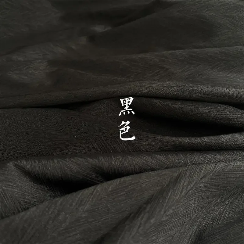 متعرجة الصلبة الجاكار النسيج العتيقة Hanfu الحصان الوجه شيونغسام أعلى مفرش طاولة فستان DIY مصمم الملابس لخياطة القماش