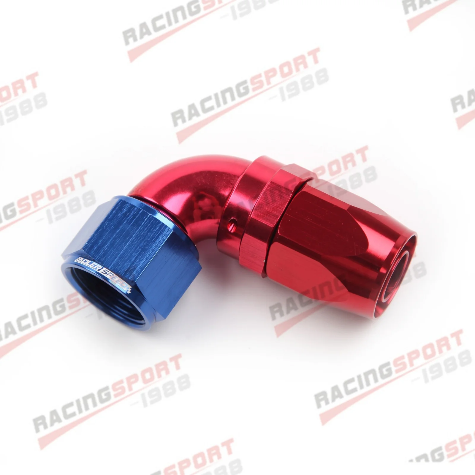 

45Degree / 90 Degree Swivel Hose End Fitting Aluminum Black/Blue-Red AN4 AN6 6AN AN8 8AN AN10 10AN AN12