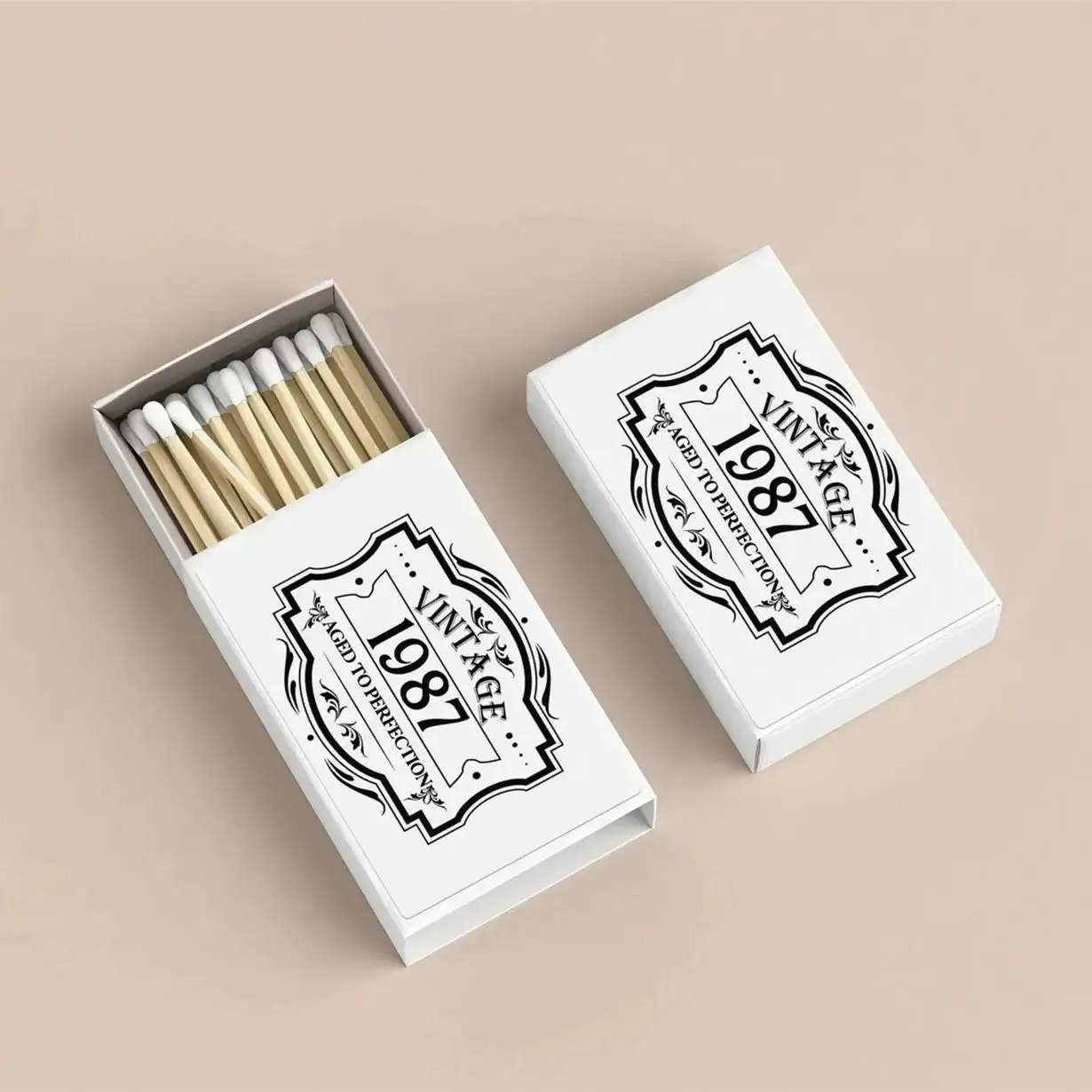 

Специальные спичечные коробки для дня рождения/дня рождения, спичечная коробка/сувениры на день рождения от возраста до совершенства/сувениры на 30-й день рождения/винтаж