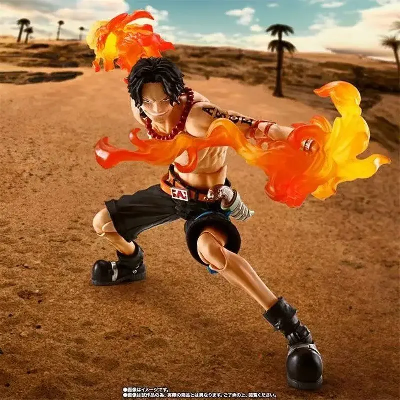 

Bandai SHF One Piece Portkas D Ace Fire Fist Brother Luffy Фигурка Модель Коллекция Игрушек Подарочная Фигурка Модель Коллекция Игрушек Подарок