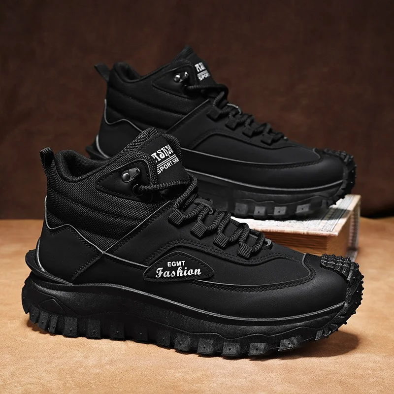 Men Safty Work Boots High Quality Comfortable Wear-resistant Protective Shoes Outdoor Non Slip Hiking Man Sneakers Ankle Boots