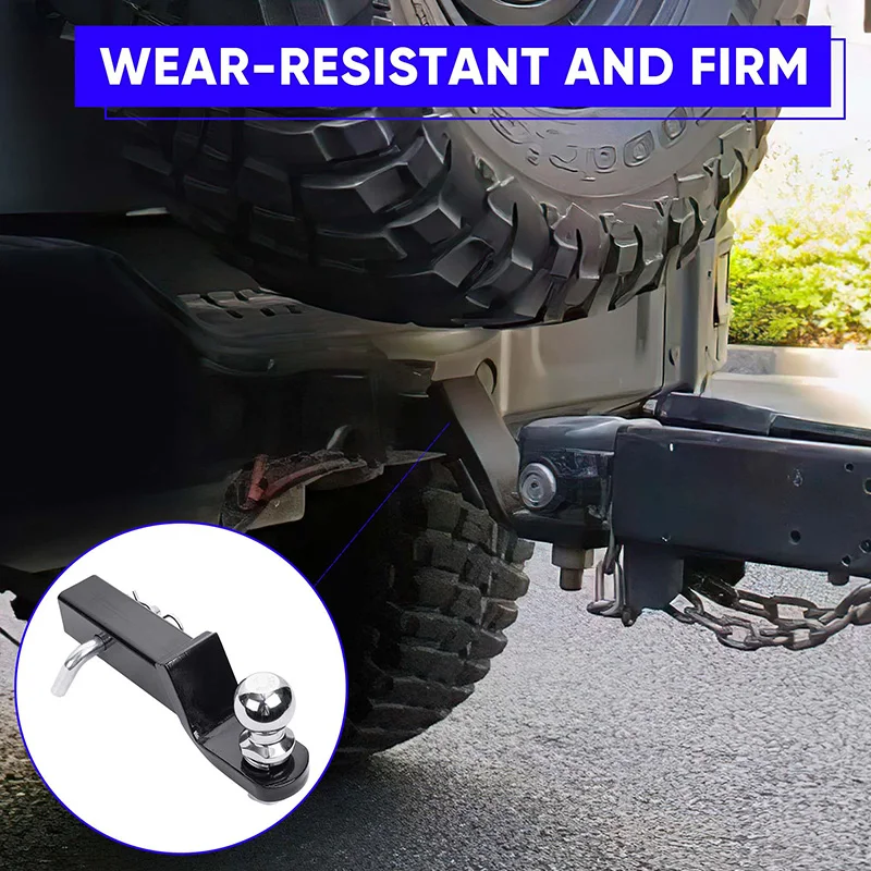 2 بوصة مربع وكرة جبل سحب 2 بوصة كاتب كيت Drop2 "ذراع مقطورة 6000 رطل كروم فضي مقطورة الكرة 5/8 "دبوس