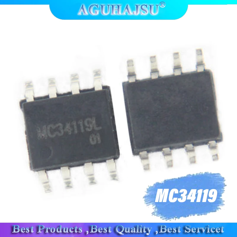 20PCS MC34119 SOP8 MC34119 SOP SMD Low power audio amplifier