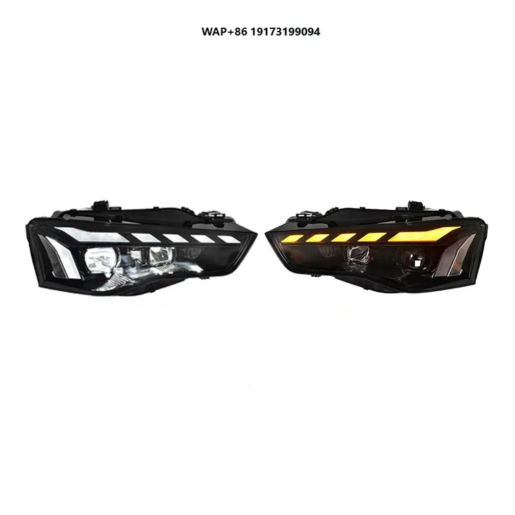 

High Quality Headlights Xenon Upgrade RS4 Style Head Lamps DRL Front Light LED Headlight for-Audi A5 A5L B8.5 2012-2016