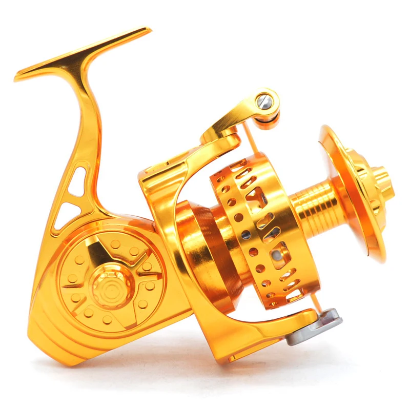 

CAMEKOON 7000 Spinning Fishing Coil 4 Colors Big Game Saltwater Surf Casting Reels 38KG Carbon Drag Full Aluminum Jigging Wheel
