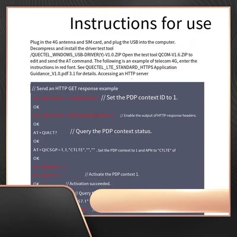 

Full Netcom Module EC800E 4G Module USB Internet Access Multifunction Convenient Portable Module