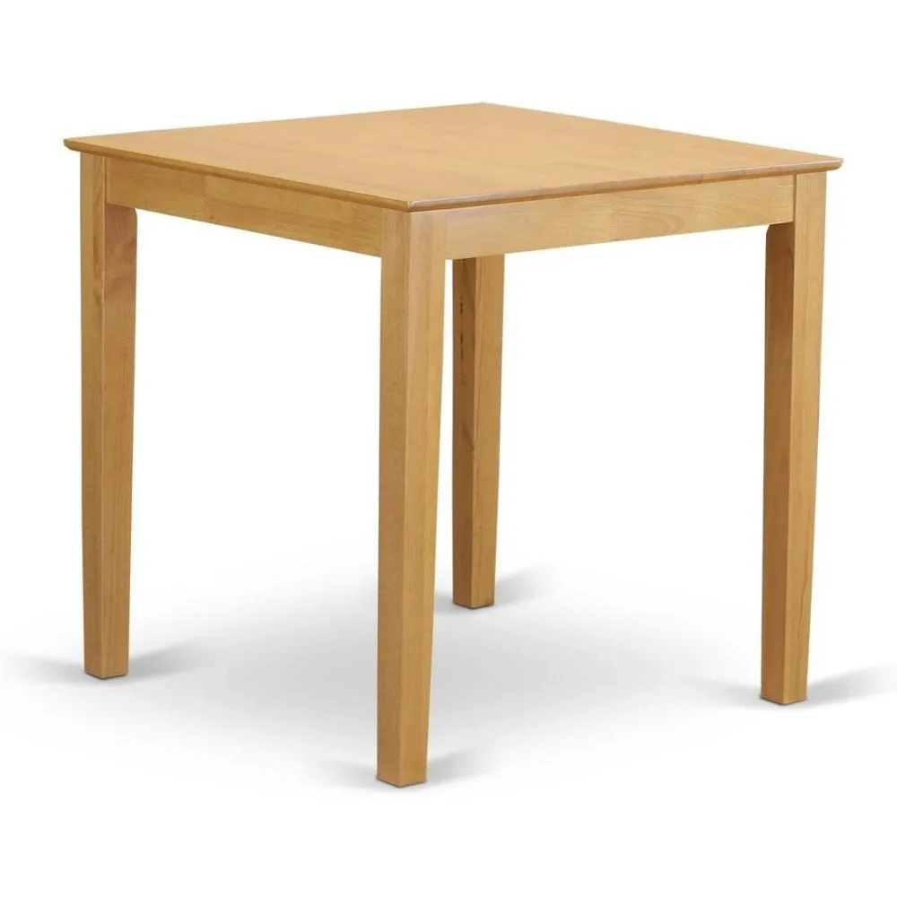 Counter Height Dining Table for Small Spaces, 36x36 Inches, Black and Cherry Finish