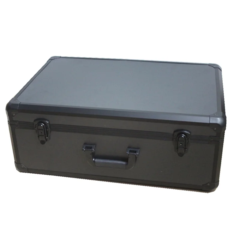 Large Tool Case Portable Box Aluminum Alloy Storage Document Safe Product Demonstration Sample Display Toolbox