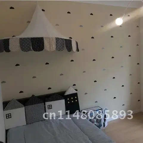 

Small Cloud Nursery Wall Decal Stickers Kids Bedroom Decorative Stickers Baby Boy Room Wall Stickers For Kids Room Girl Room