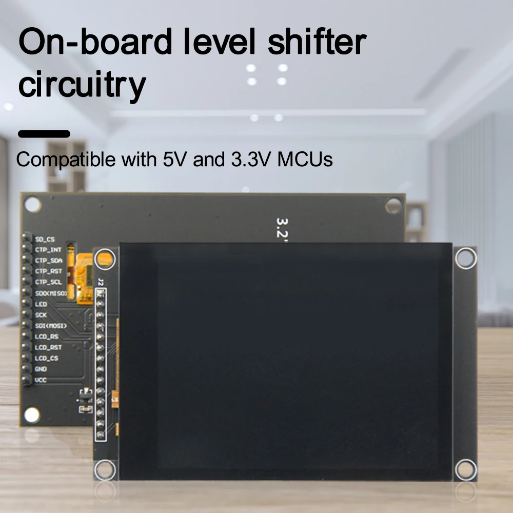 

3,2-дюймовый 320 × 240 SPI последовательный TFT ЖК-модуль экран дисплея с драйвером сенсорной панели IC ILI9341V комплект электронных компонентов