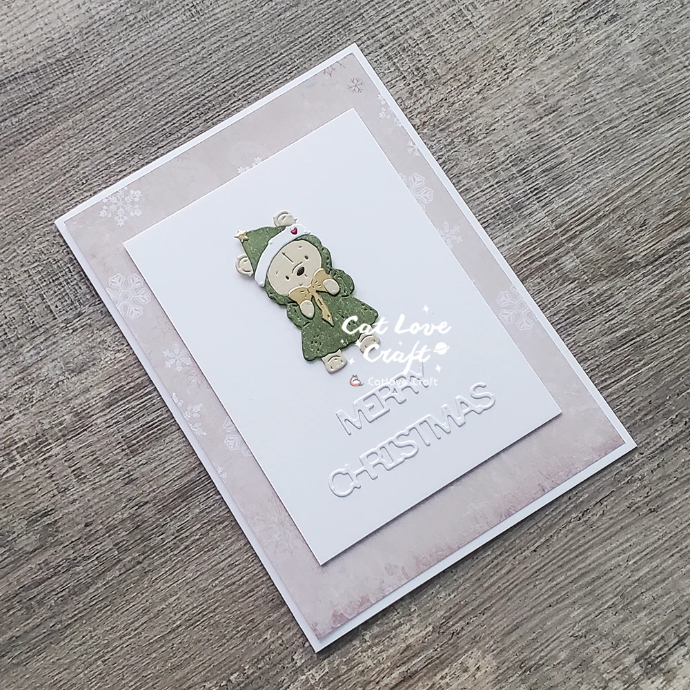 Catlove Niedliche Weihnachtstiere Metall-Stanzformen Scrapbooking-Schablone Stanzwerkzeug für Kartenherstellung DIY-Handwerk Prägung Neue Stanzformen – Detail 25