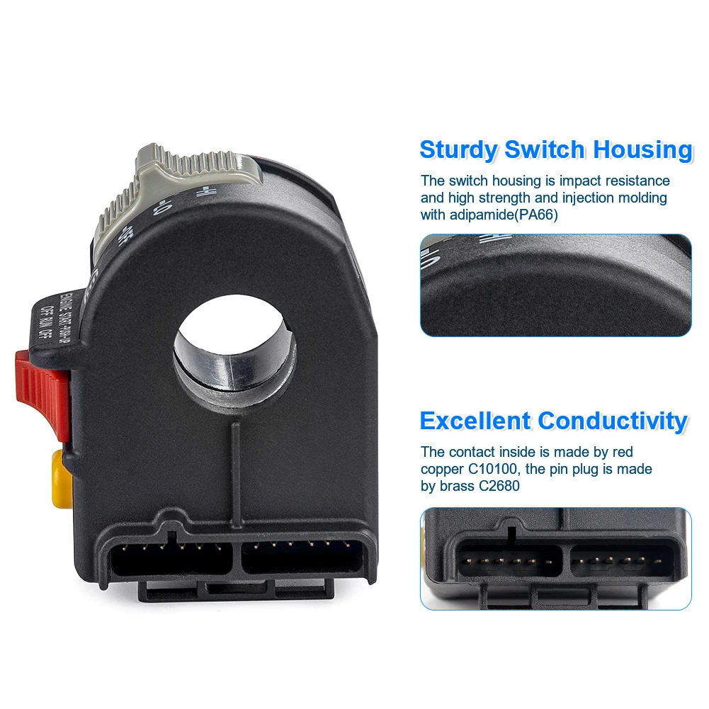 ATV Handlebar Switch OE#4010262 Replacement For Polaris ATV, Motorcycle Beach Vehicle Handle Control Switch