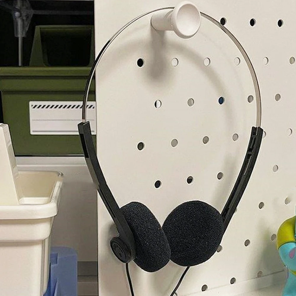 Universal 3.5mm Wired Headphones Music MP3 Retro Portable Sports Fashion Noise Cancelling Earphone Helmet For PC Computer Laptop