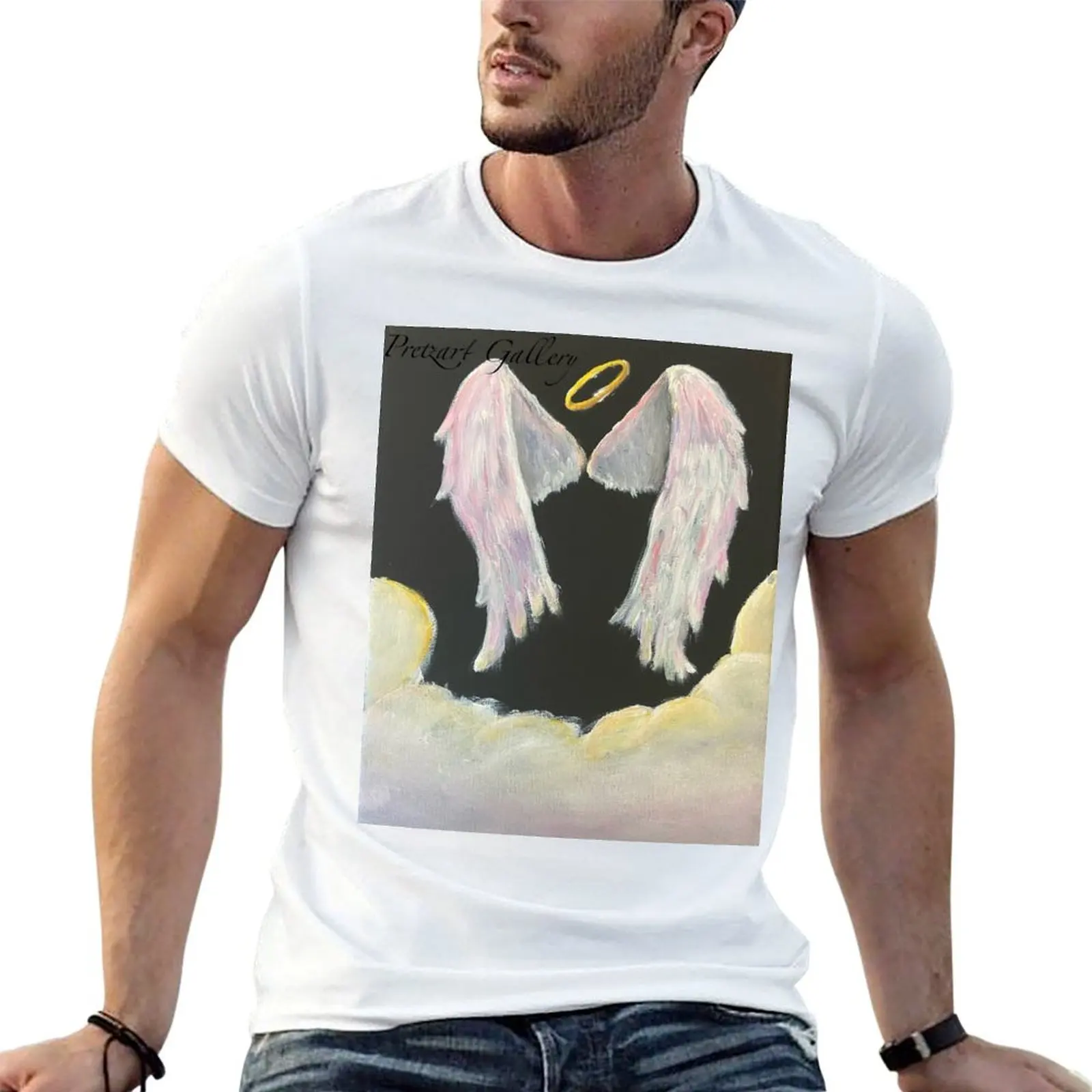 

Angel wings T-Shirt man tshirt t shirts for man graphic funny T-Shirt
