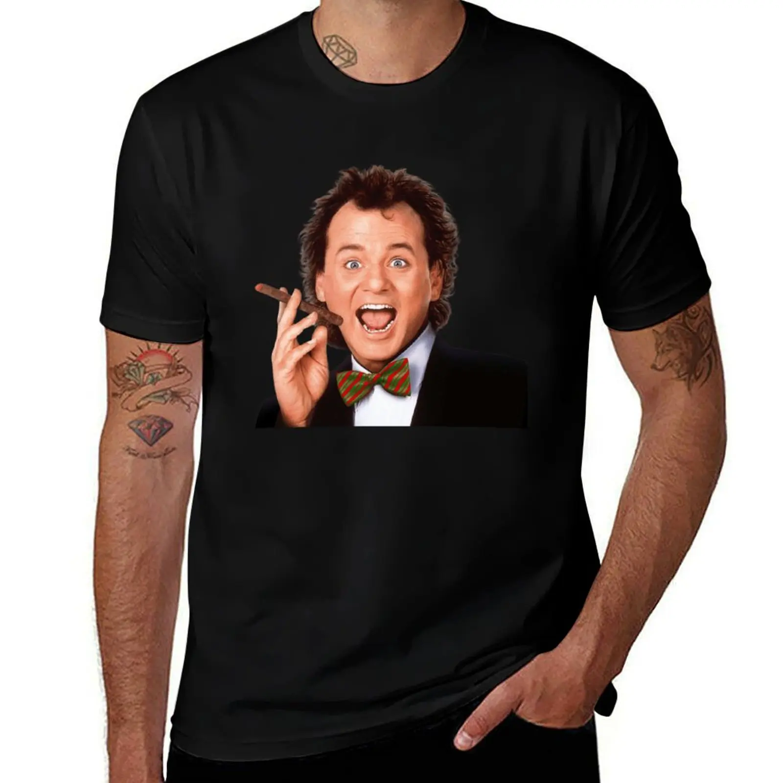 

Scrooged T-Shirt t shirts cotton 100% t shirt man plain