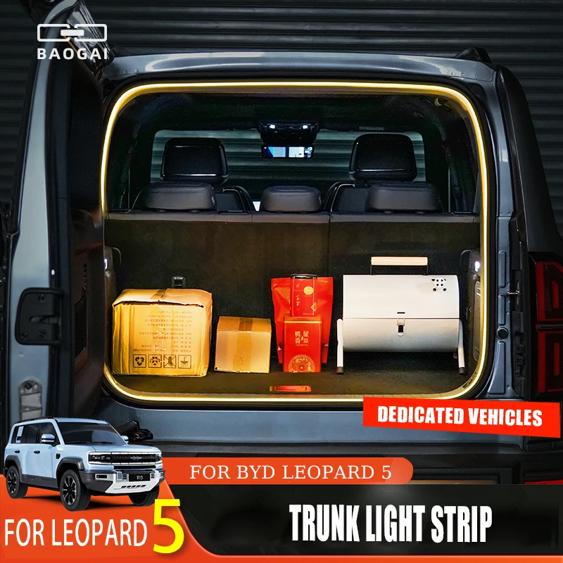 

for BYD Leopard 5 - Trunk Light Strip | Tailgate Camping Outdoor LED Lighting - Modification Accessory