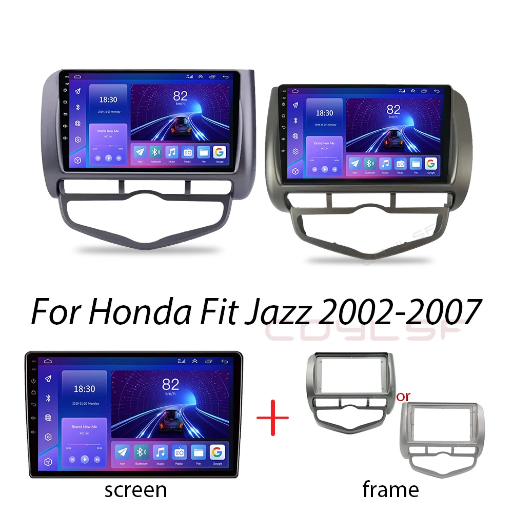 Android 13 Car Radio For HONDA JAZZ City 2002-2007 Stereo Multimedia Audio Video Player Carplay Auto 2Din DVD Head Unit