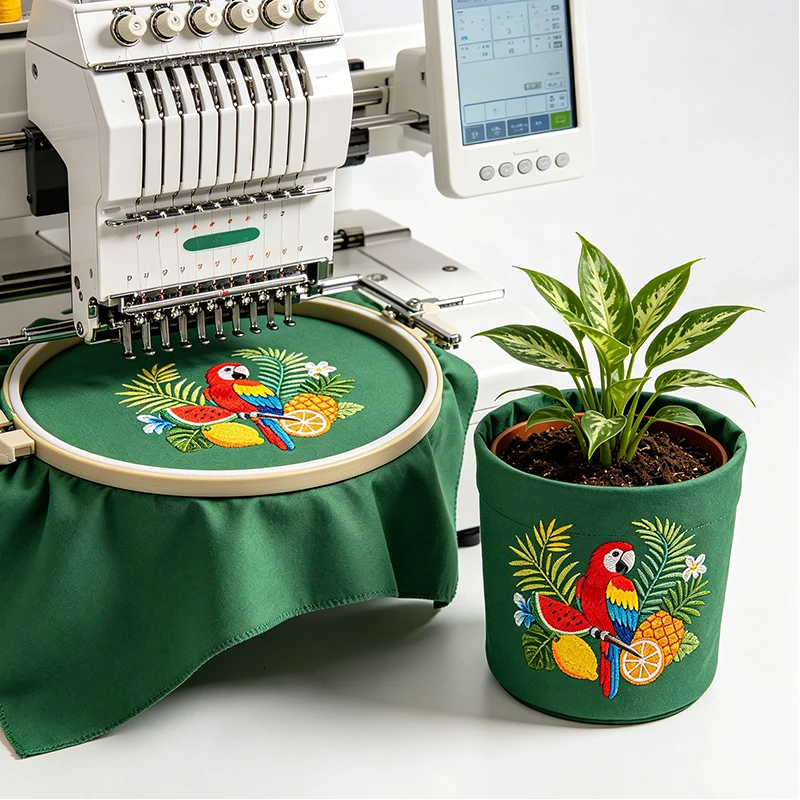 High Speed Computerized Embroidery Machine Industrial Automatic Multi Needle for Professional Textile Production System