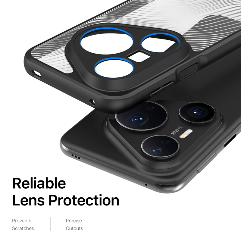 Untuk Huawei Pura 80 Ultra Case DUX DUCIS Seri Aimo Tahan Jatuh Anti-Sidik Jari PC+TPU Penutup Ponsel Transparan Matte