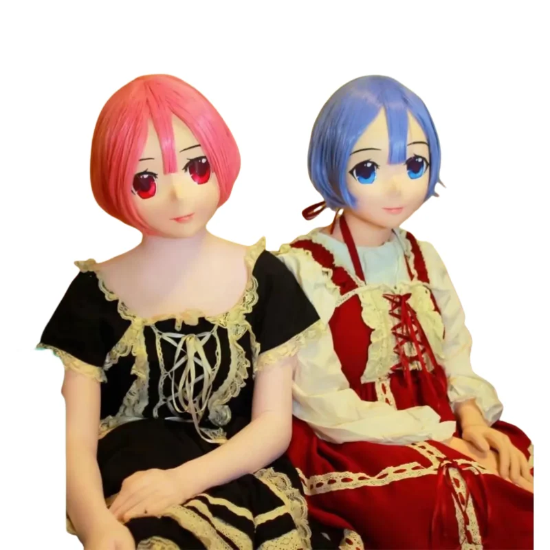 (NEW-16) BJD Kigurumi Transsexuals Beauty Makeup Cosplay Silicone Mask Anime Kigurumi Masks Crossdressing