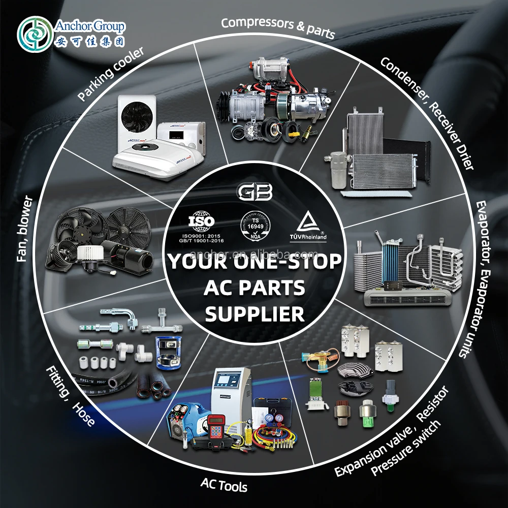 OE SEE45 P8894158637 AC.100.6713 Electric Scroll Compressor 320V for Zeekr 007 CAN Control for China Electric Car 27cm³/r R134a